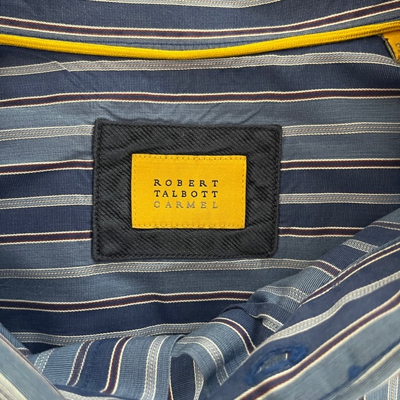 Men’s Robert Talbott Carmel Long Sleeve Shirt Size 3XT - Picture 5 of 8